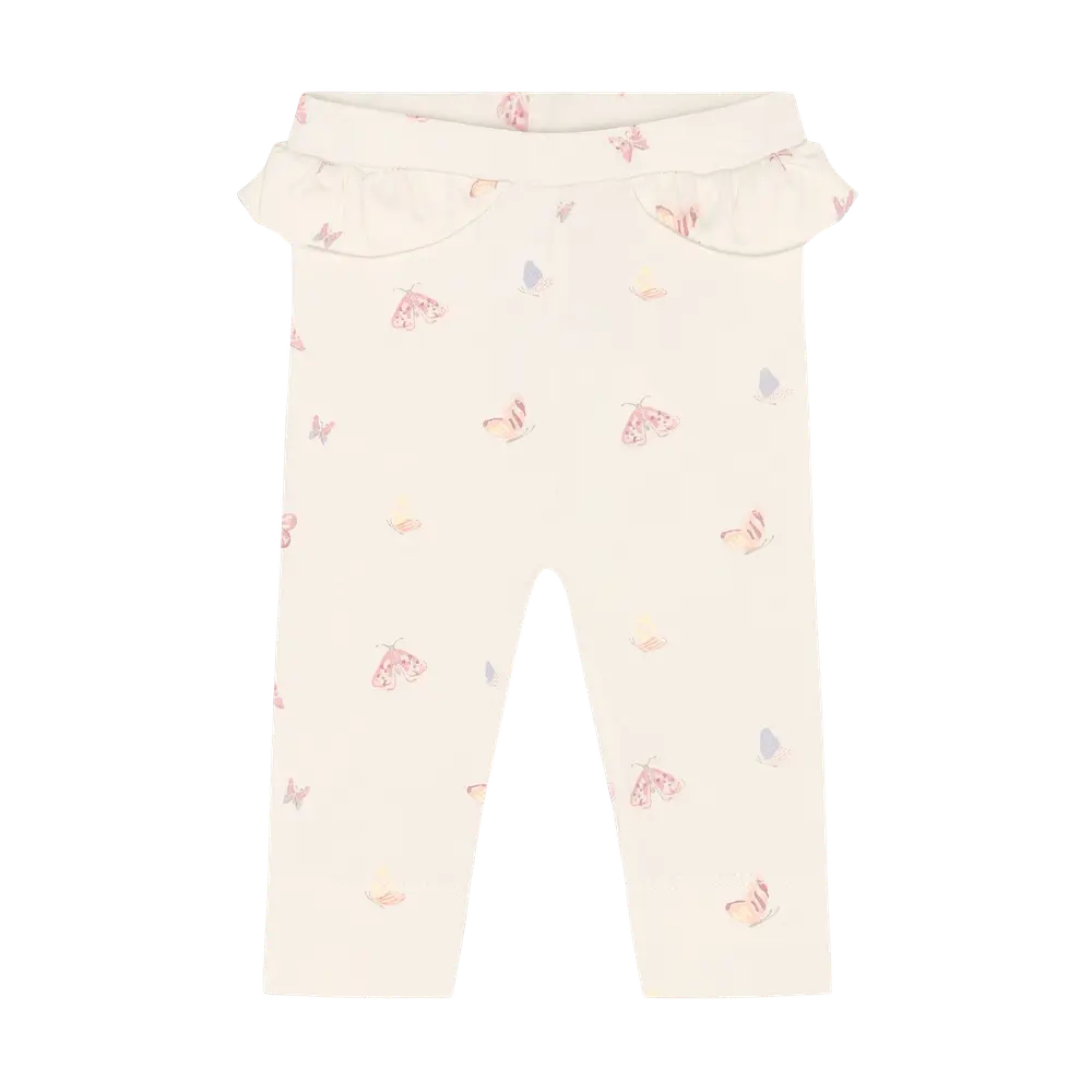 Leggings - Bleached Mauve - 62 | Barnkläder - Underdelar - Leggings | BabyMode