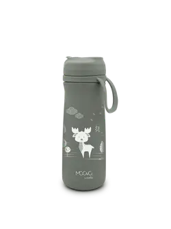 Moovo Termoflaska - 500 ml Sage Green | Baby & Barn - Äta - Matlådor & vattenflaskor | BabyMode