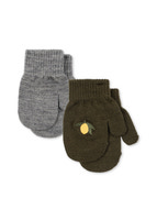 Konges Sløjd Filla Vantar 2-Pack - Kombu Green