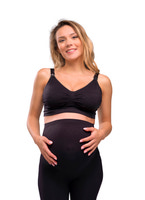 Amnings-Bh Seamless GelWire Svart