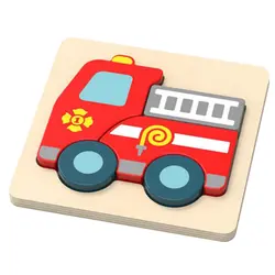 Brandbil puslespil - FSC | Leksaker - Spel & pussel - Pussel | BabyMode