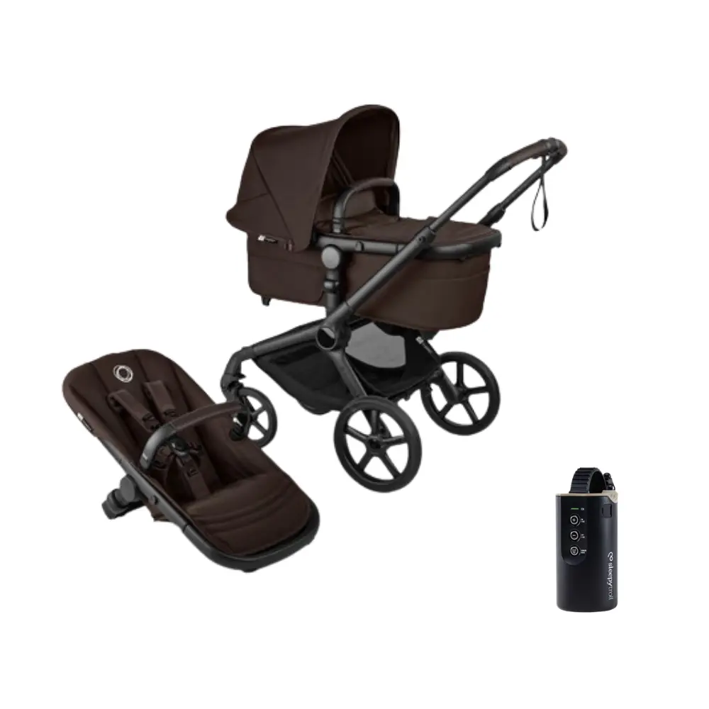 Bugaboo Fox 5 Renew Barnvagn - Cocoa Brown/Black