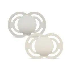 Perfect Silk Napp 6-16 mån 2-pack - Neutral | Baby & Barn - Sköta - Nappar | BabyMode