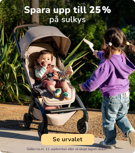 Spara upp till 25% - sulkys