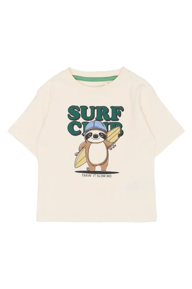 Tobias T-Shirt - Gardenia - 110 | Barnkläder - Toppar - T-shirts & toppar | BabyMode