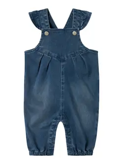 Naja Denim Hängselbyxor - Dark Denim | Kläder - Underdelar - Hängsel & jumpsuits | BabyMode