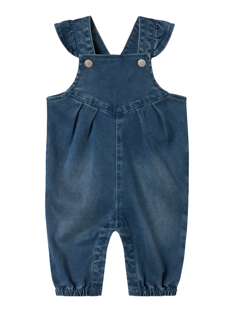 Naja Denim Hängselbyxor - Dark Denim - 50 | Barnkläder - Underdelar - Hängsel & jumpsuits | BabyMode