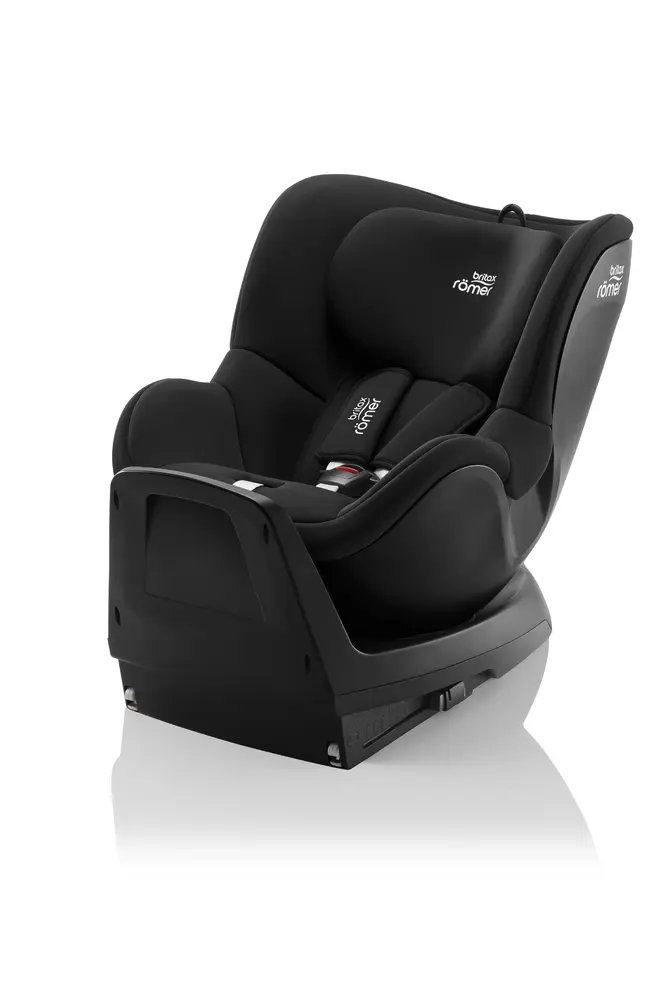 Britax Römer Dualfix M Plus Bilbarnstol - Space Black | Bilbarnstolar - Bakåtvända bilbarnstolar 9-36 Kg - Bakåtvända bilbarnstolar upp till 23 kg | BabyMode
