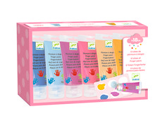 Fingerfärg 6-pack Sweet