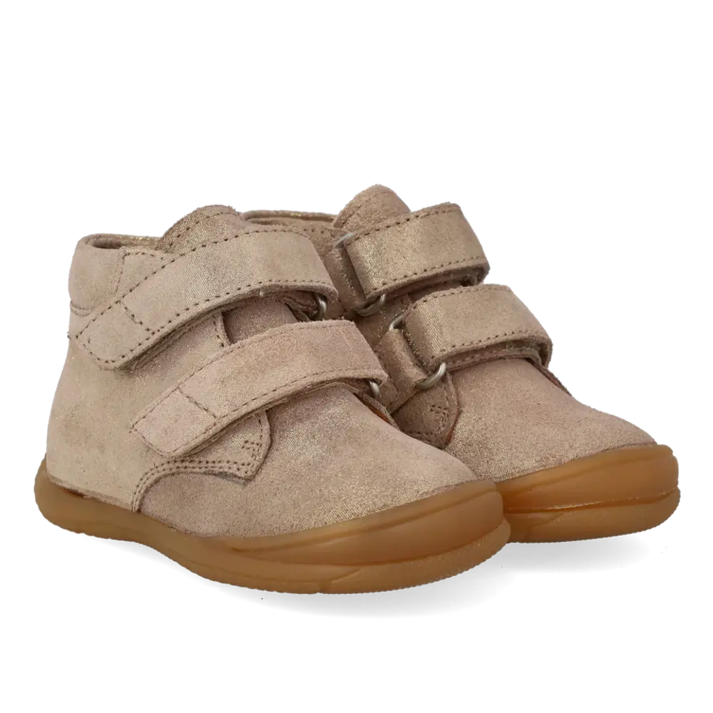 Lära-gå-skor - Rose Glitter Suede - 23 | Barnskor - Lära-gå-skor & prewalkers - Lära-gå-skor | BabyMode