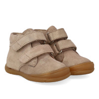 Lära-gå-skor - Rose Glitter Suede