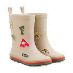 Gummistövlar m. Tryck - Mulled Basil