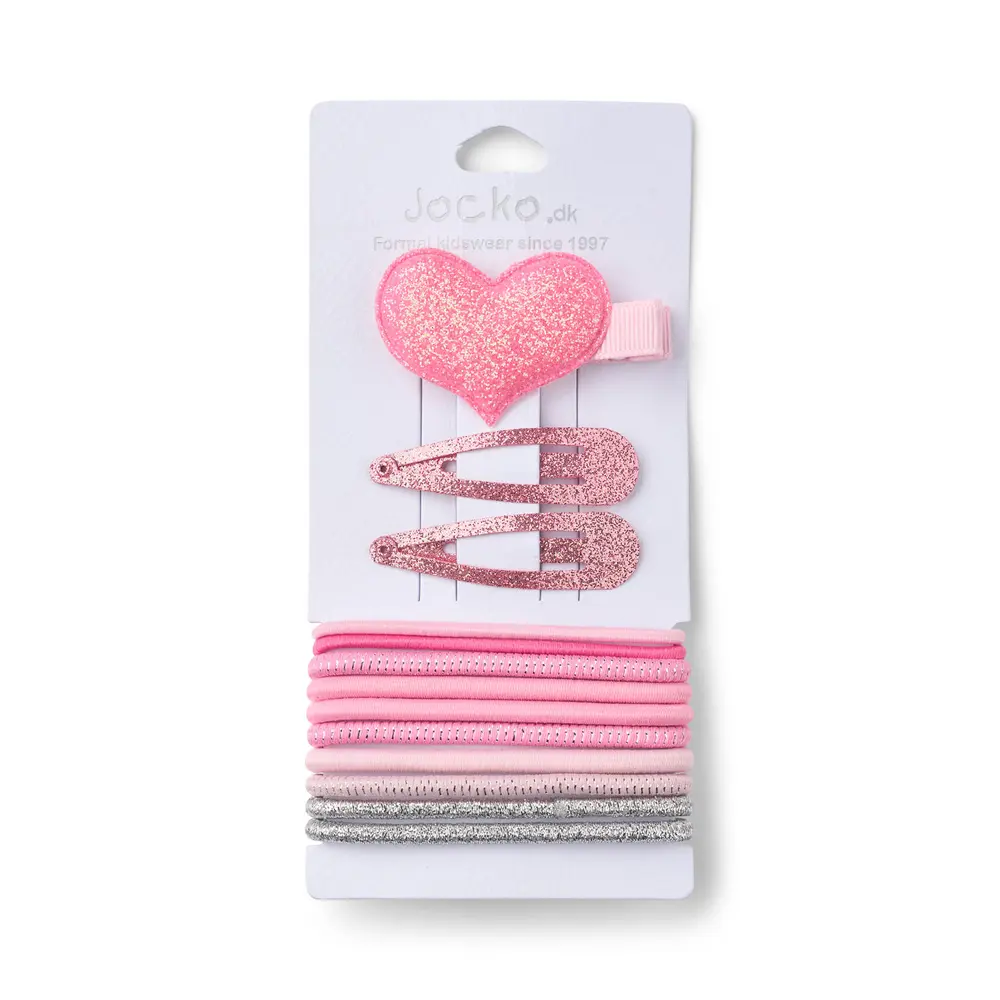 Jocko Hårpyntset - Rosa - ONE SIZE | Barnkläder - Temakläder - Festkläder & tillbehör - Håraccessoarer | BabyMode