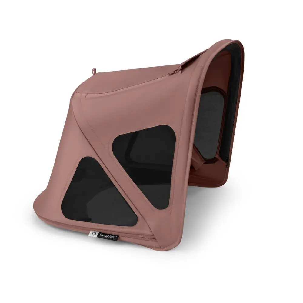 Bugaboo Fox Breezy Sufflett - Dusty Pink | Barnvagnar - Barnvagnstillbehör - Parasoll & suffletter | BabyMode