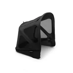 Donkey 5 Breezy Sufflett - Midnight Black | Barnvagnar - Barnvagnstillbehör - Solskydd & suffletter | BabyMode