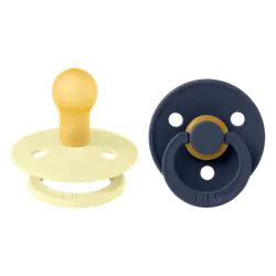 Napp Colour 2-pack Latex 0-6 mån - Luna/Deep Space | Baby & Barn - Sköta - Nappar | BabyMode