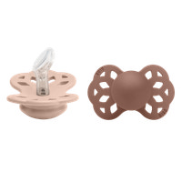 Nappar Infinity 2-pack Anatomisk - Blush/Woodchuck