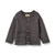 Wheat Gunnar Stickad Kofta - Dark Charcoal