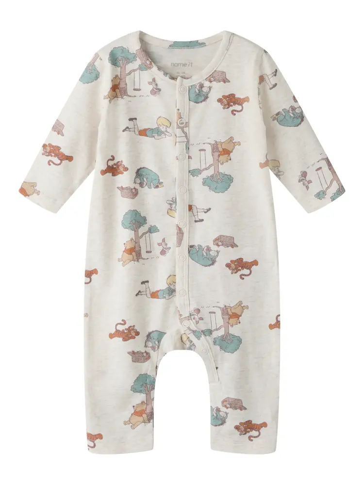 Name It Okis Pooh Jumpsuit - Peyote Melange - 50