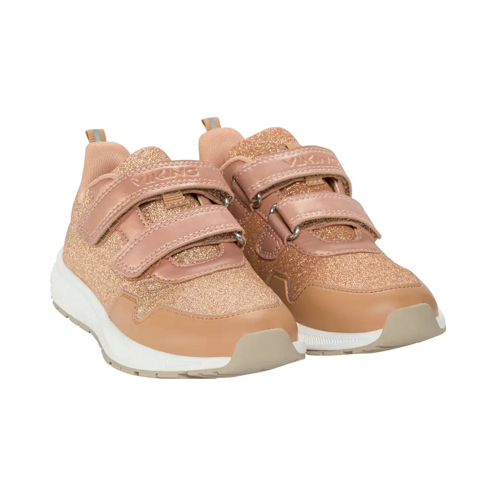 Bouncy Glitter 2V - Gold - 25 | Barnskor - Sneakers - Sneakers med kardborre | BabyMode
