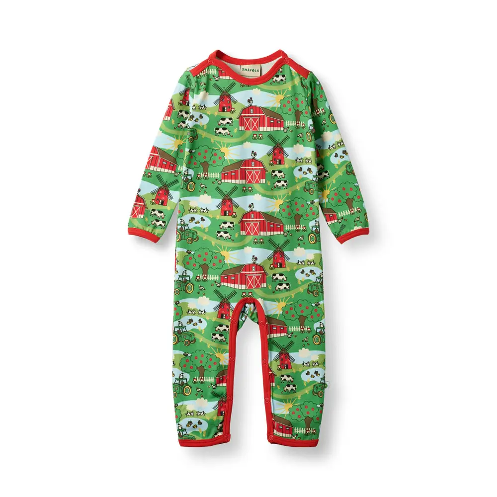 Elstar Jumpsuit - Bondgård - Green - 80