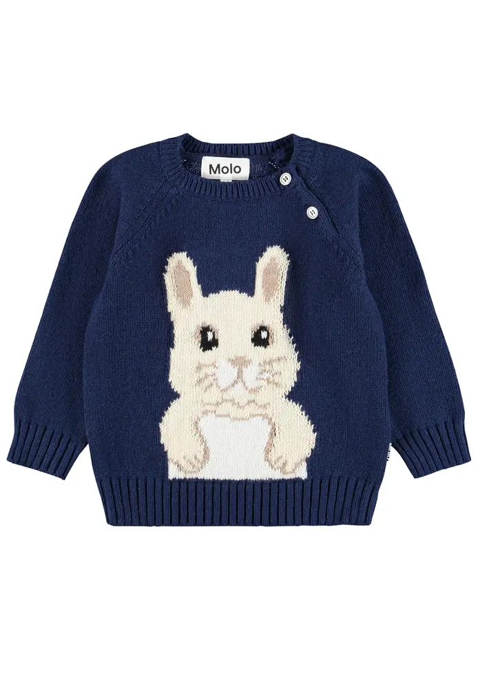 Molo Bless Tröja - Bunny Infinity - 92