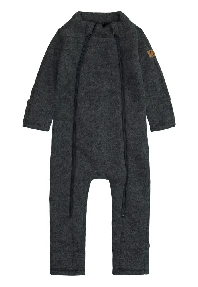 Mikk-Line Ull Overall - Anthracite Melange - 56