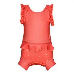 Baddräkt - Neopren - Frill - Berry - Dots - Berry | Kläder - Badkläder - Baddräkter & bikinis | BabyMode