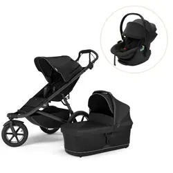 Urban Glide 3 + Liggdel + Maple Black/Black | Barnvagnar | BabyMode