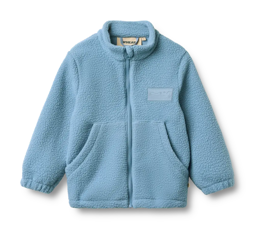 Wheat Fleecejacka Helge - 1260 - 110 | Barnkläder - Ytterplagg - Vår/Höstjackor | BabyMode