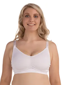 Amningsbh Seamless Vit | Graviditet & Amning - Amning - Amnings-BH | BabyMode