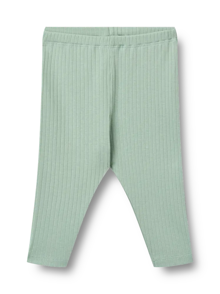 Silas Jersey Byxor - Green Pool - 62 | Barnkläder - Underdelar - Byxor | BabyMode