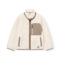 Mini A Ture Matalinur Teddyfleece Jacka - Angora Cream