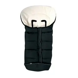 Scandia Åkpåse - Svart | Barnvagnar - Barnvagnstillbehör - Åkpåsar | BabyMode