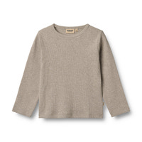 Långärmad T-Shirt Milo - Gravel Melange