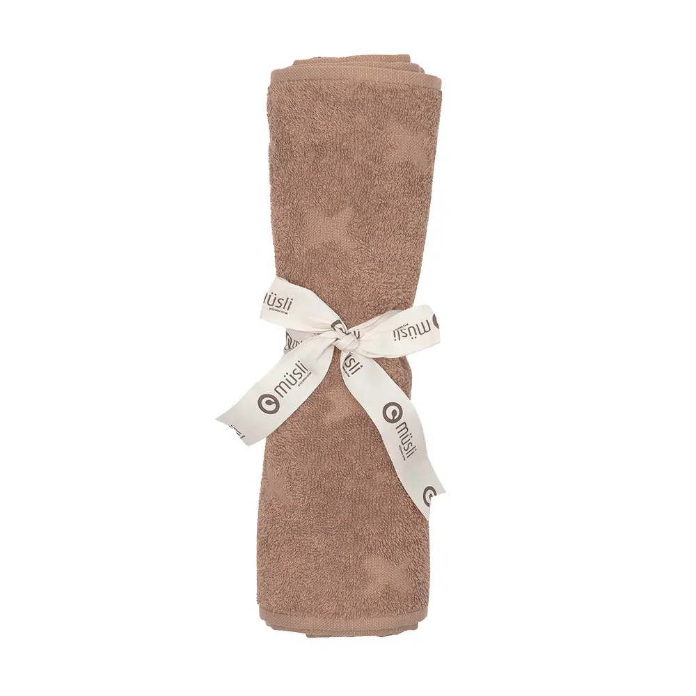 Tvättlappar 4-pak, 30 x 30 cm - Walnut | Baby & Barn - Sköta - Tvättlappar | BabyMode