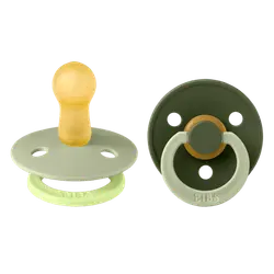 Napp Studio Fusion Colour 2-pack Latex 6-18 mån - Green Mix | Baby & Barn - Sköta - Nappar | BabyMode