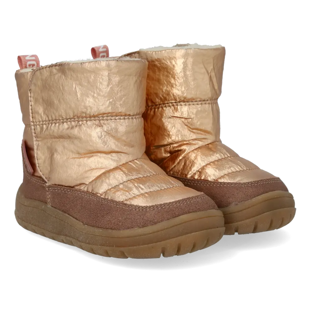 Angulus TEX-Känga m. Ullfoer - Rose Gold Shine - 22 | Barnkläder - Barnskor - Vinterstövlar | BabyMode