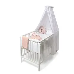 Sänghimmel Liten - Vit | Barnrum - Textilier - Sänghimmel & stativ | BabyMode