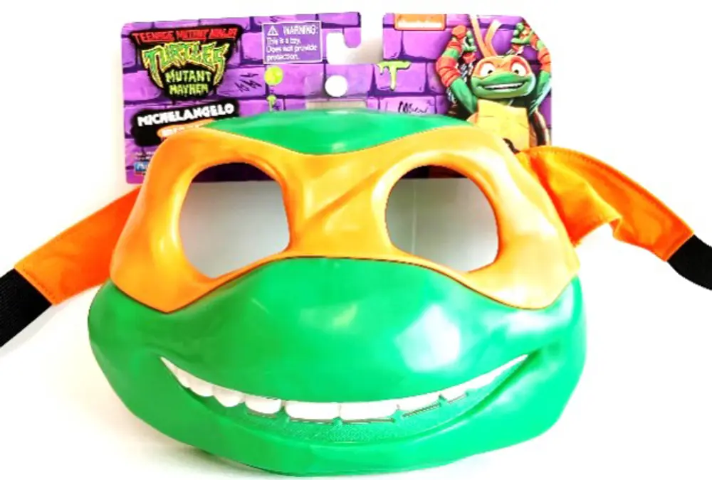 Mutant Mayhem Michelangelo Mask | Leksaker - Köksleksaker & hemmalek - Maskeradkläder - Utklädningskläder | BabyMode