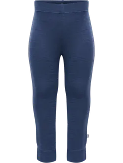 Leggings Ull - Vintage Indigo | Kläder - Ull - Ullbyxor | BabyMode