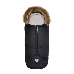 Nord 2025 åkpåse - black | Barnvagnar - Barnvagnstillbehör - Åkpåsar | BabyMode