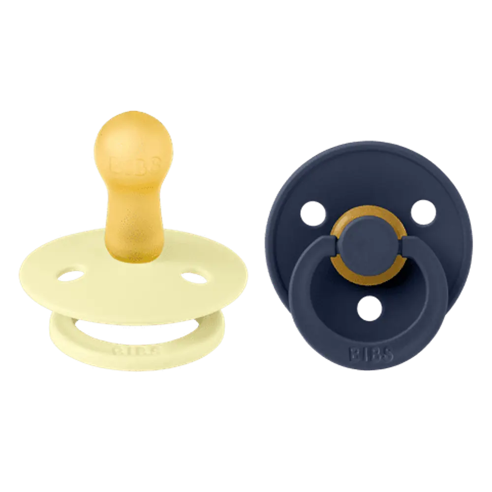 Napp Colour 2-pack Latex 6-18 mån - Luna/Deep Space | Baby & Barn - Sköta - Nappar | BabyMode