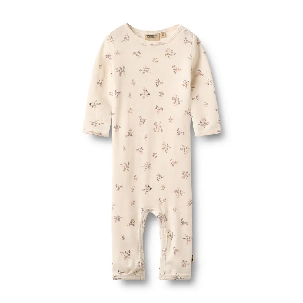Wheat Haven Ull Jumpsuit - Eggshell Flowers - 68