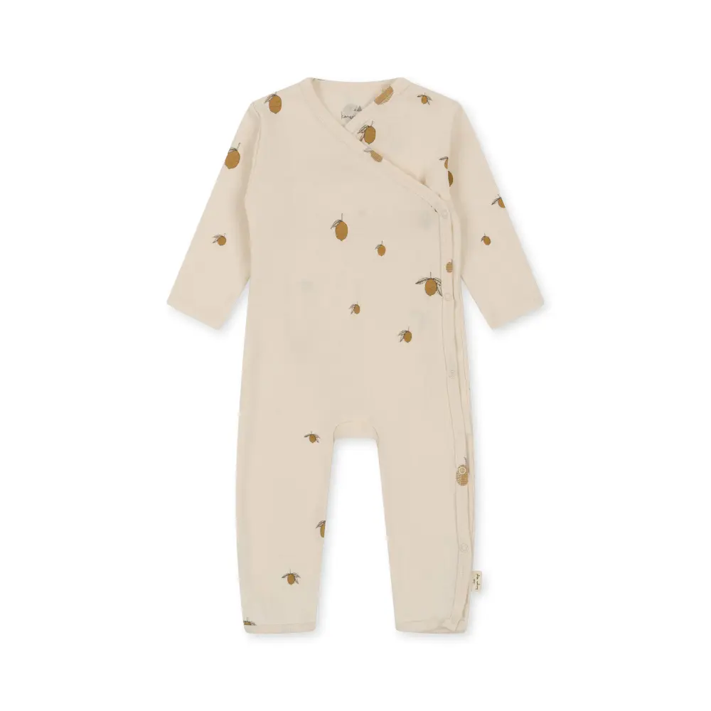 Jumpsuit - Lemon - 6M | Barnkläder - Bodys & overaller - Jumpsuit utan fot | BabyMode