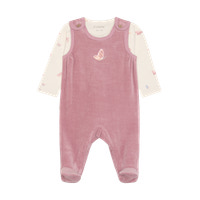 Set m. Body och Velour Romper - Lilas