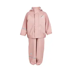 Regnställ Basic - Misty Rose | Kläder - Ytterplagg - Regnkläder | BabyMode