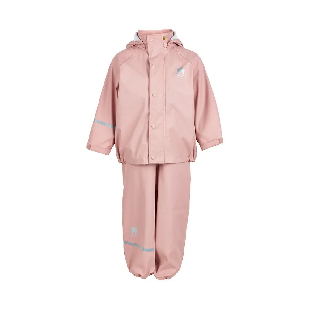 Regnställ Basic - Misty Rose - 130 | Barnkläder - Ytterplagg - Regnkläder | BabyMode