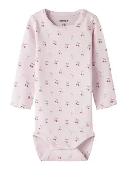 Ficherry Långärmad Body - Cradle Pink