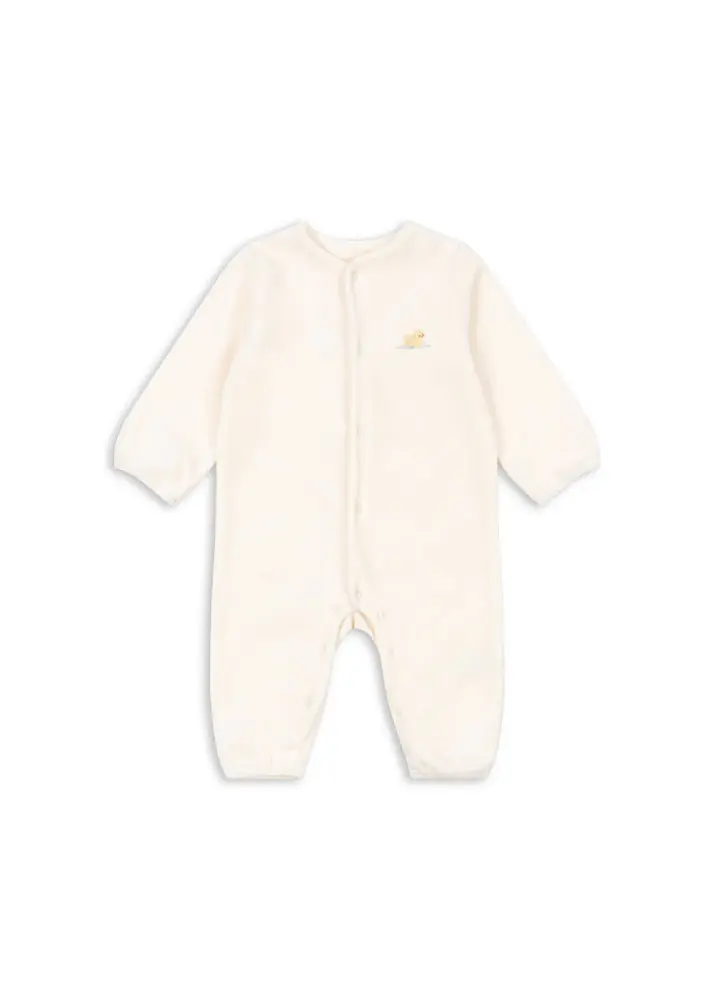 Fanga Fanga Elu Heldragt - Antique white - 12 MDR. | Barnkläder - Bodys & overaller - Jumpsuit utan fot | BabyMode